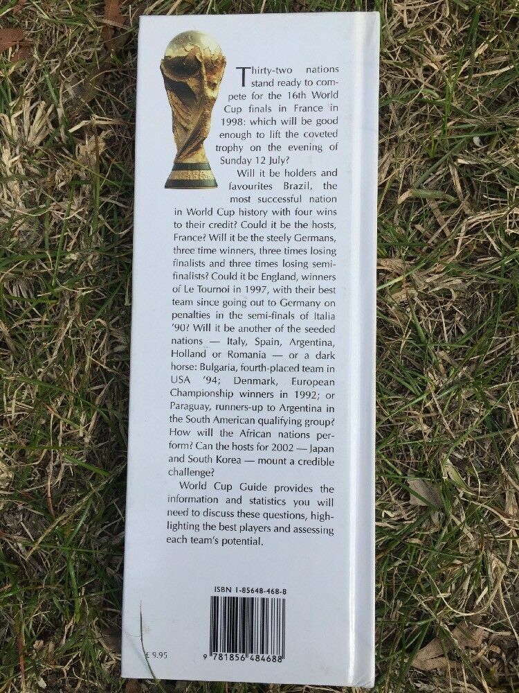 HC Book WORLD CUP GUIDE Soccer Football by Mark Trowbridge Slim