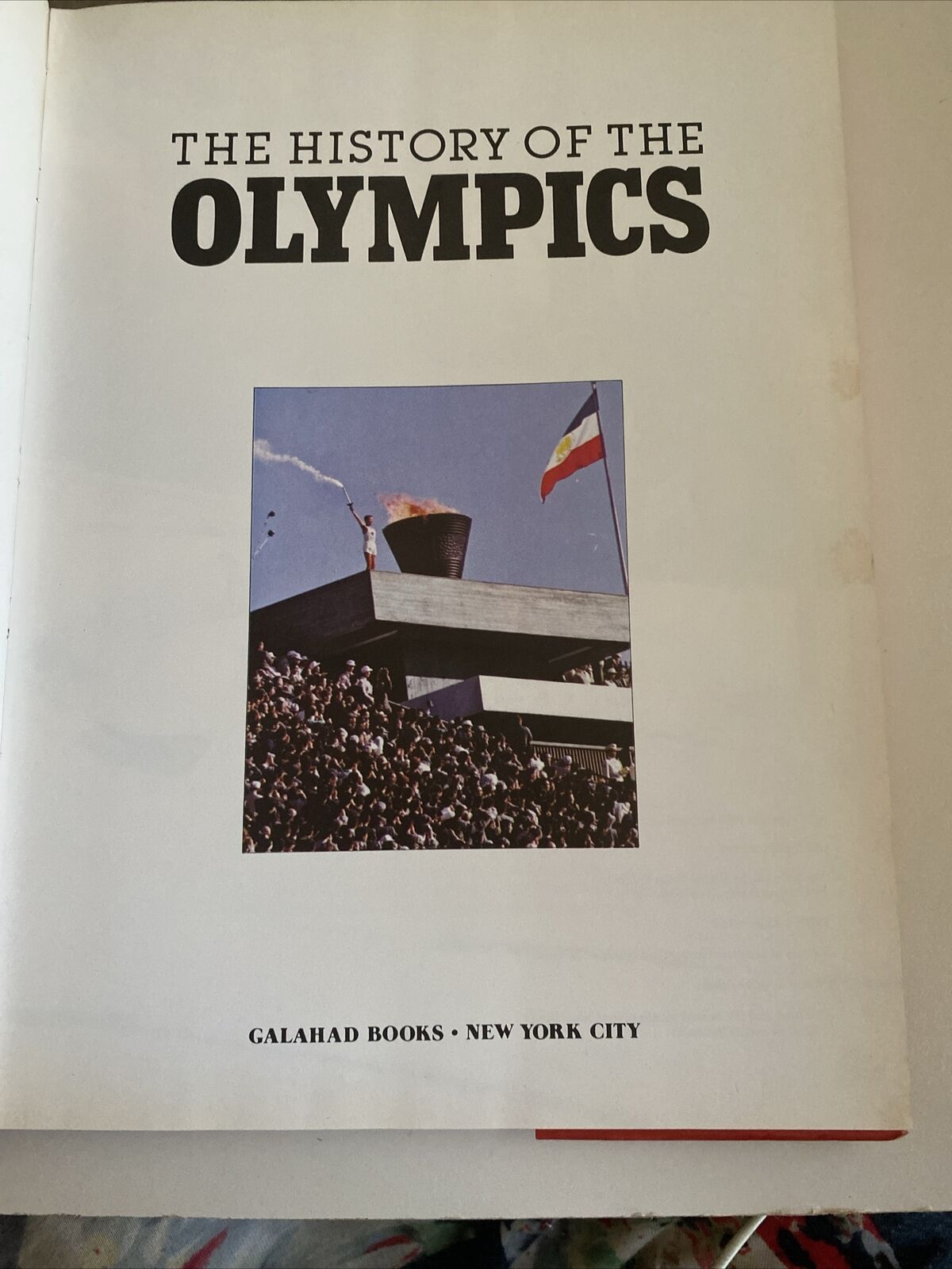 HC Book The HISTORY of the OLYMPICS Martin Tyler & Phil Soar Coffee Table Size