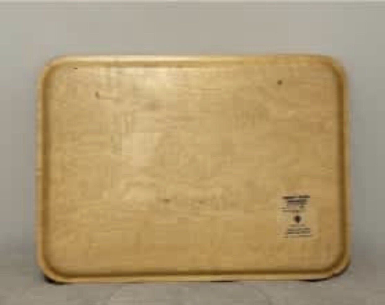 FYRIS GIBPAT SWEDEN 54cm Drink Food Service Tray w lip woodgrain Commercial A133