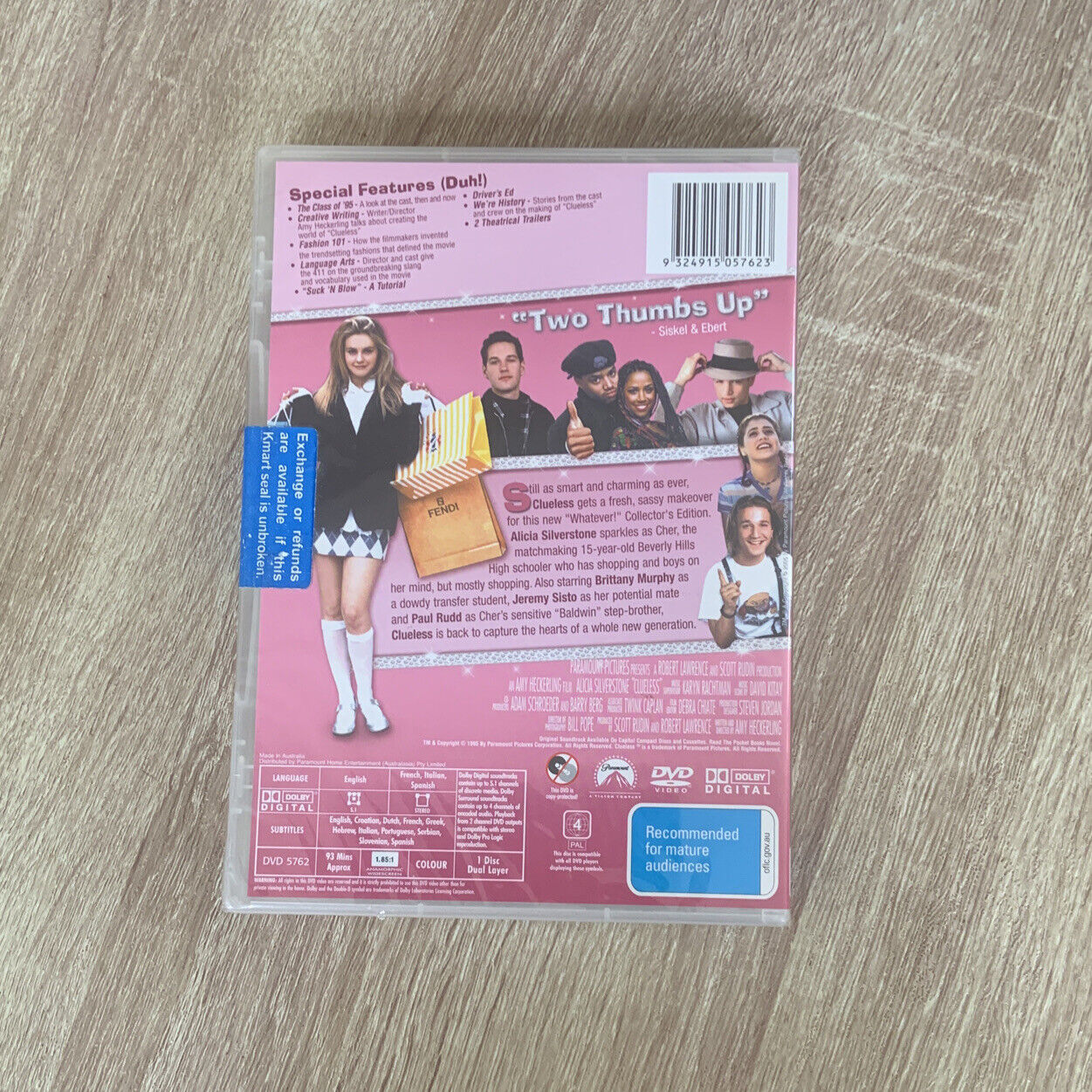 DVD CLUELESS Whatever Edition Alicia Silverstone American Comedy Sealed NEW