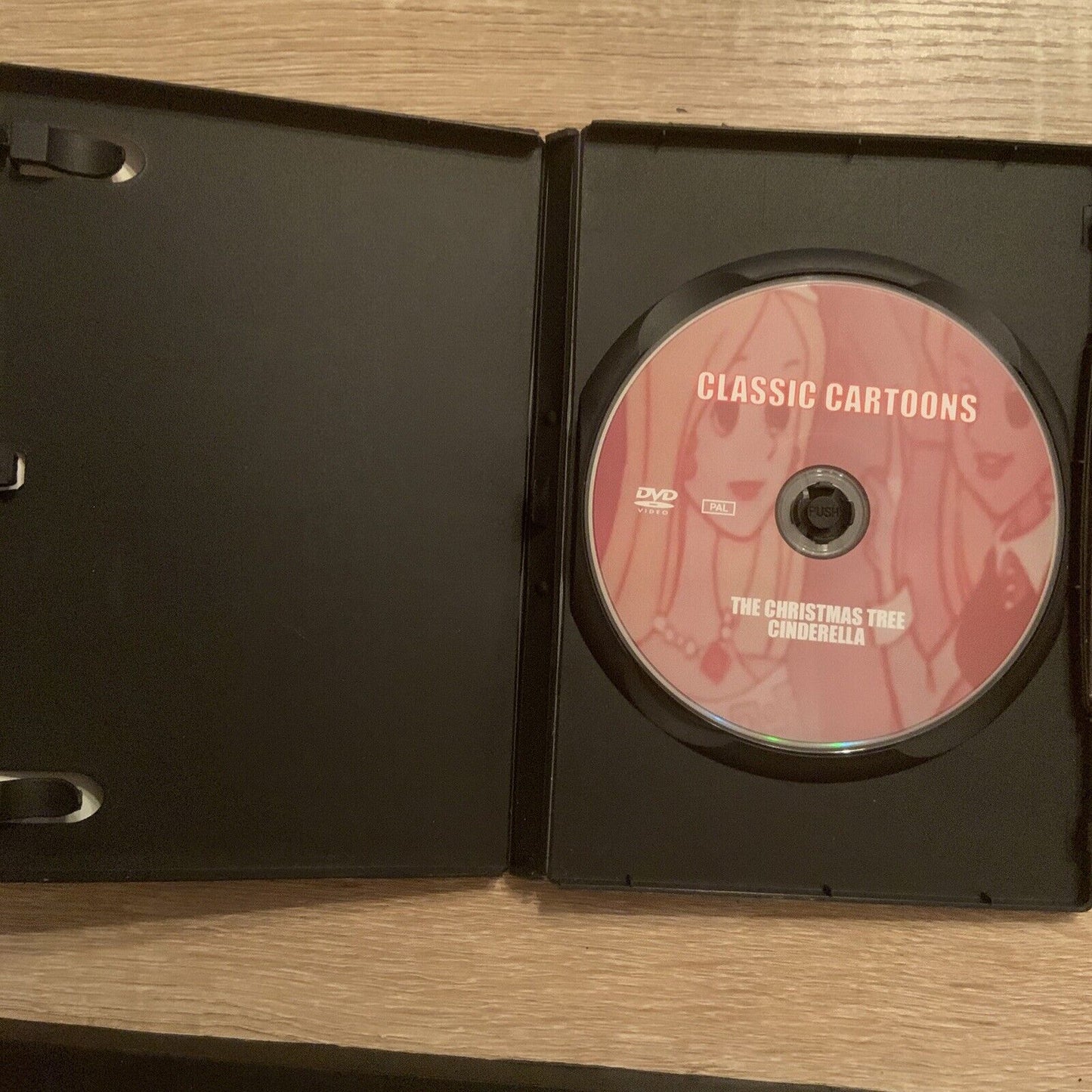 DVD The Christmas Tree & Cinderella Classic Cartoons 3 Animated Kids Movies NEW