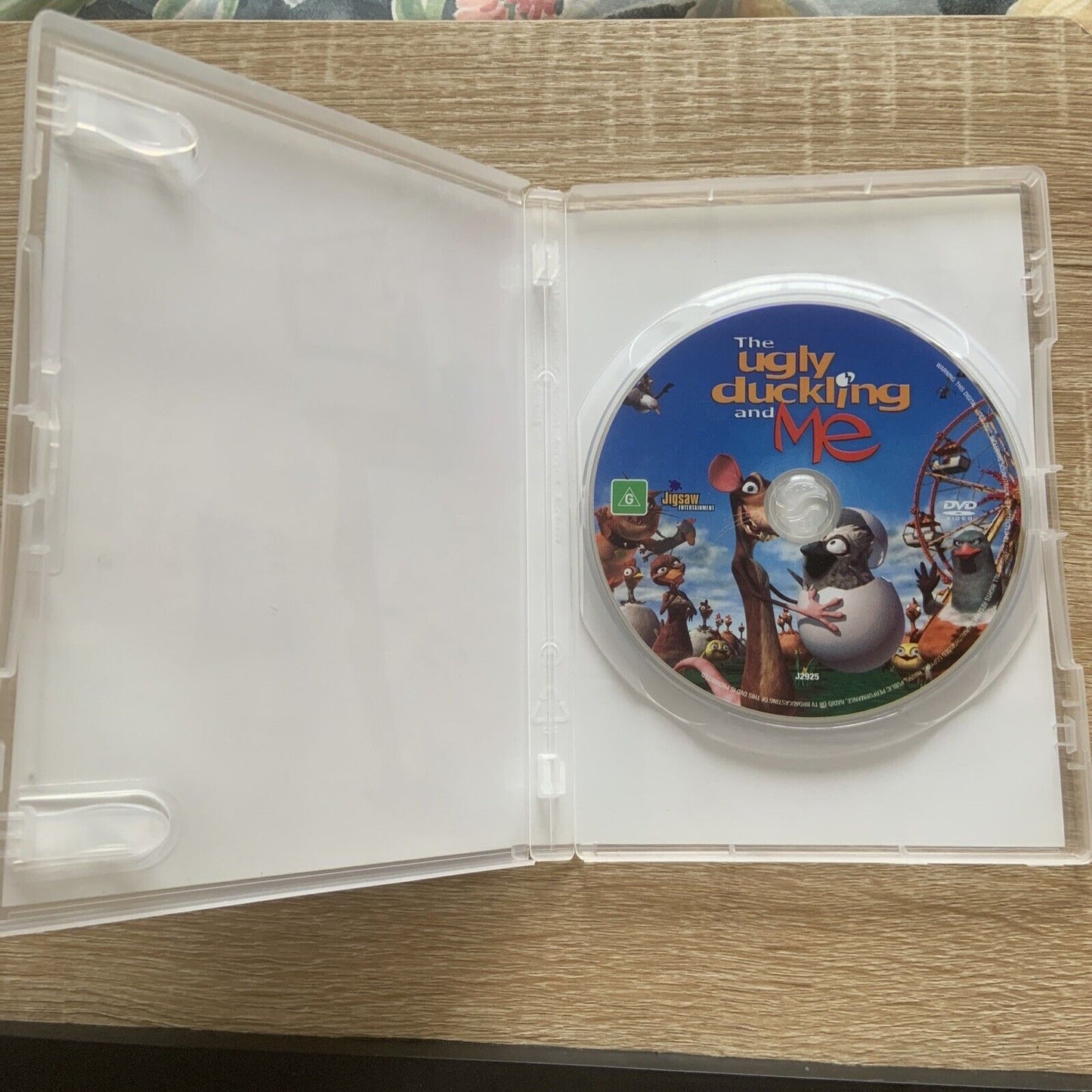 DVD The Ugly Duckling and Me! 2006 Morgan C Jones Animation Kids Family Movie