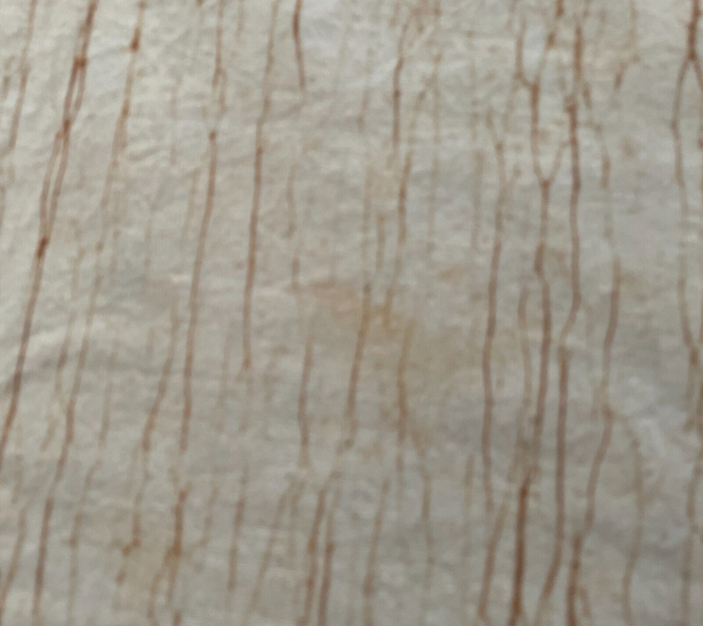 TABLE CLOTH + 6 Napkins 34cm Set 1960s Brown Off White Batik 201 x 153cm