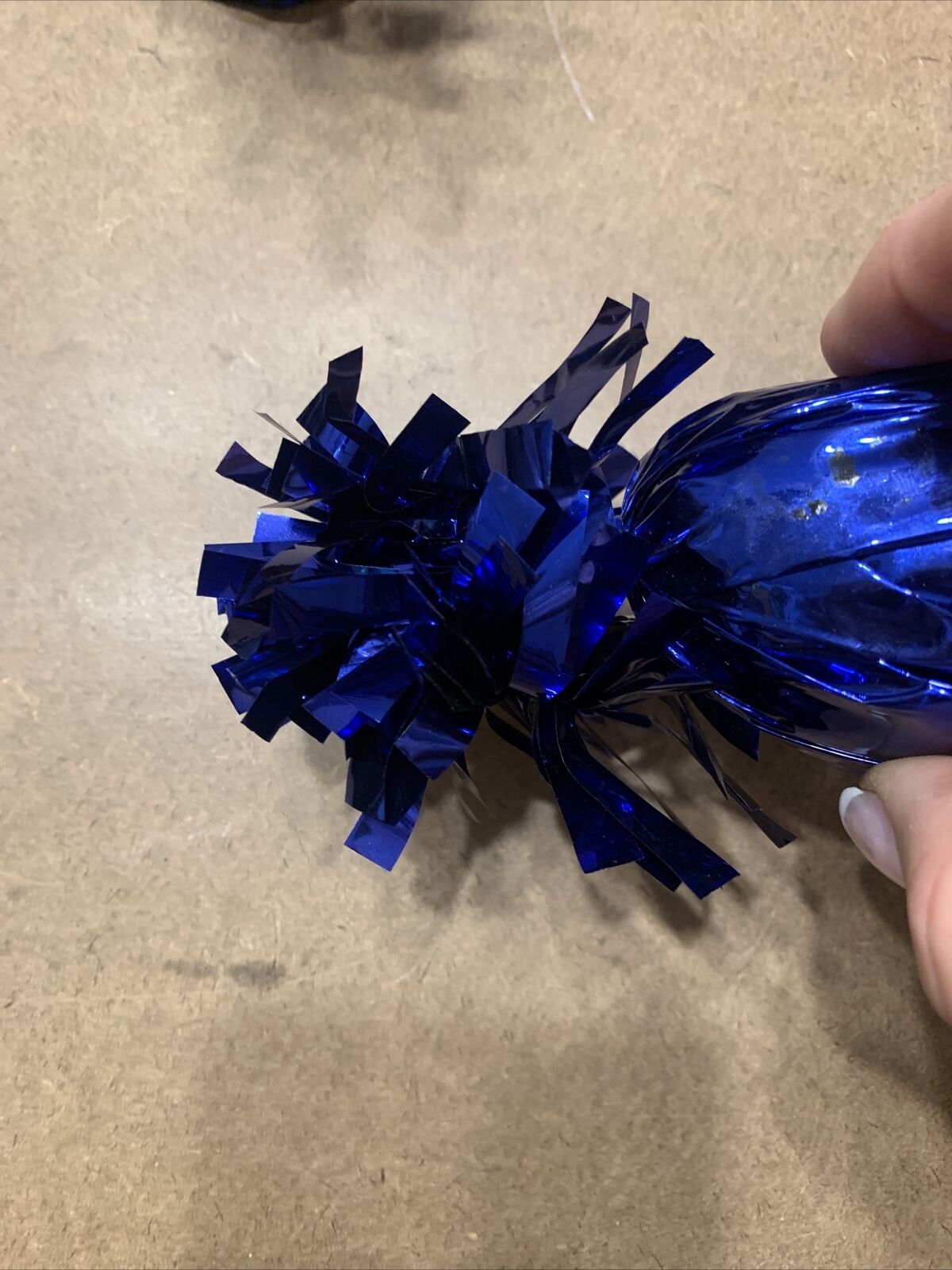 Set 8x FOIL BALLOON WEIGHT Birthday Party Table Decorations 8 X Royal Blue NEW