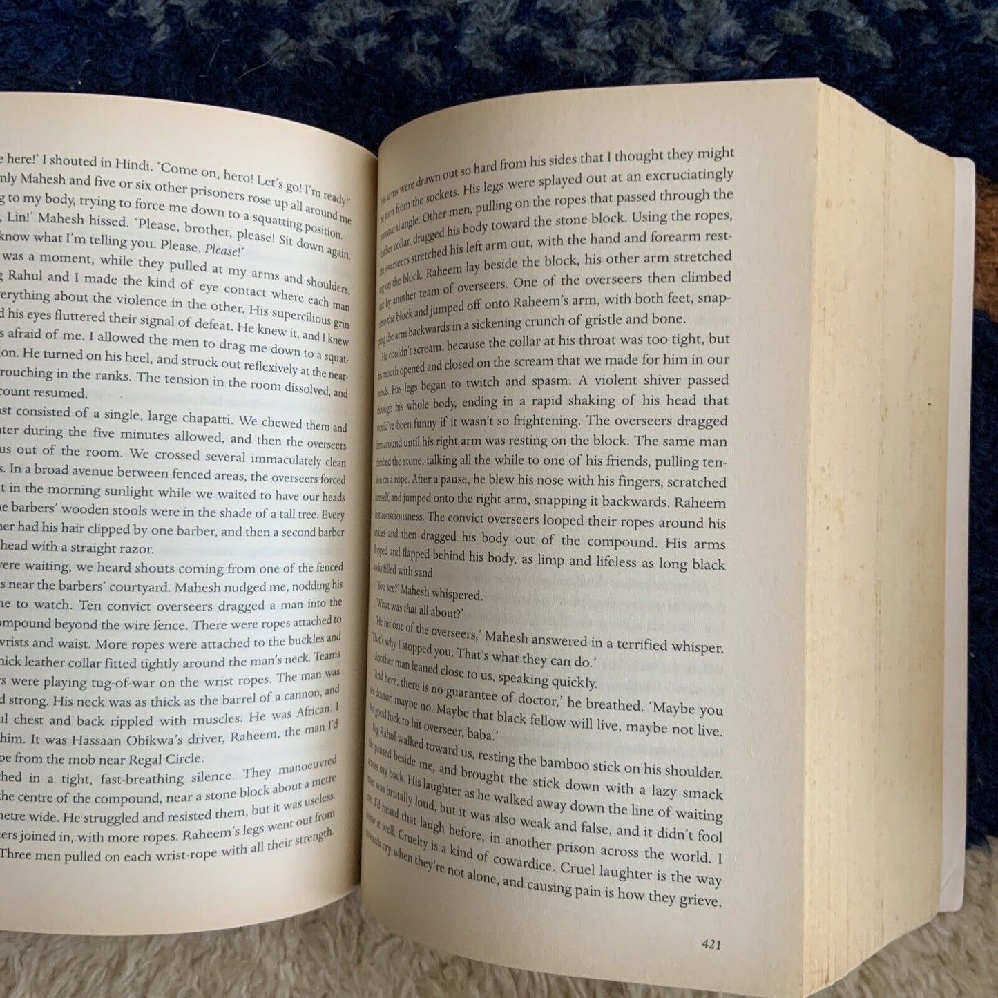 PB Book SHANTARAM By Gregory David Roberts Thick Large 2004 936 Pages