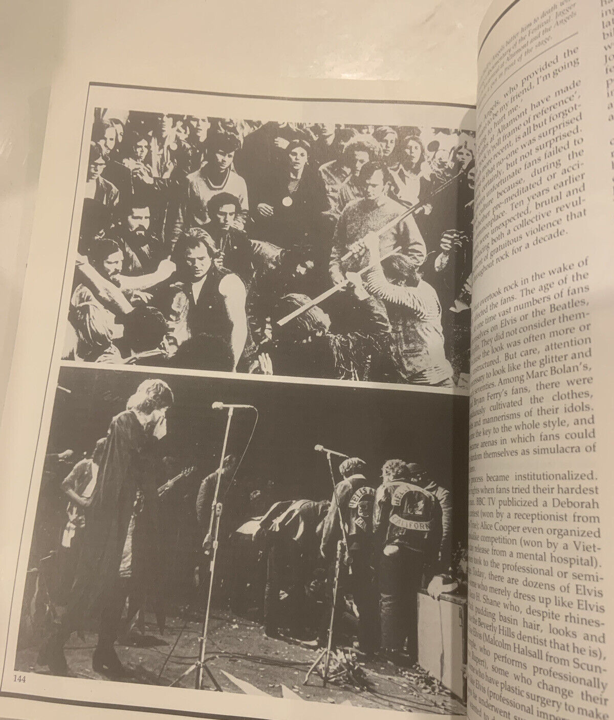 PB Book ROCK 'N' ROLL BABYLON Gary Herman Large 1982 1st Edition