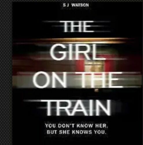 PB Book THE GIRL ON THE TRAIN by Paula Hawkins 2015 Novel