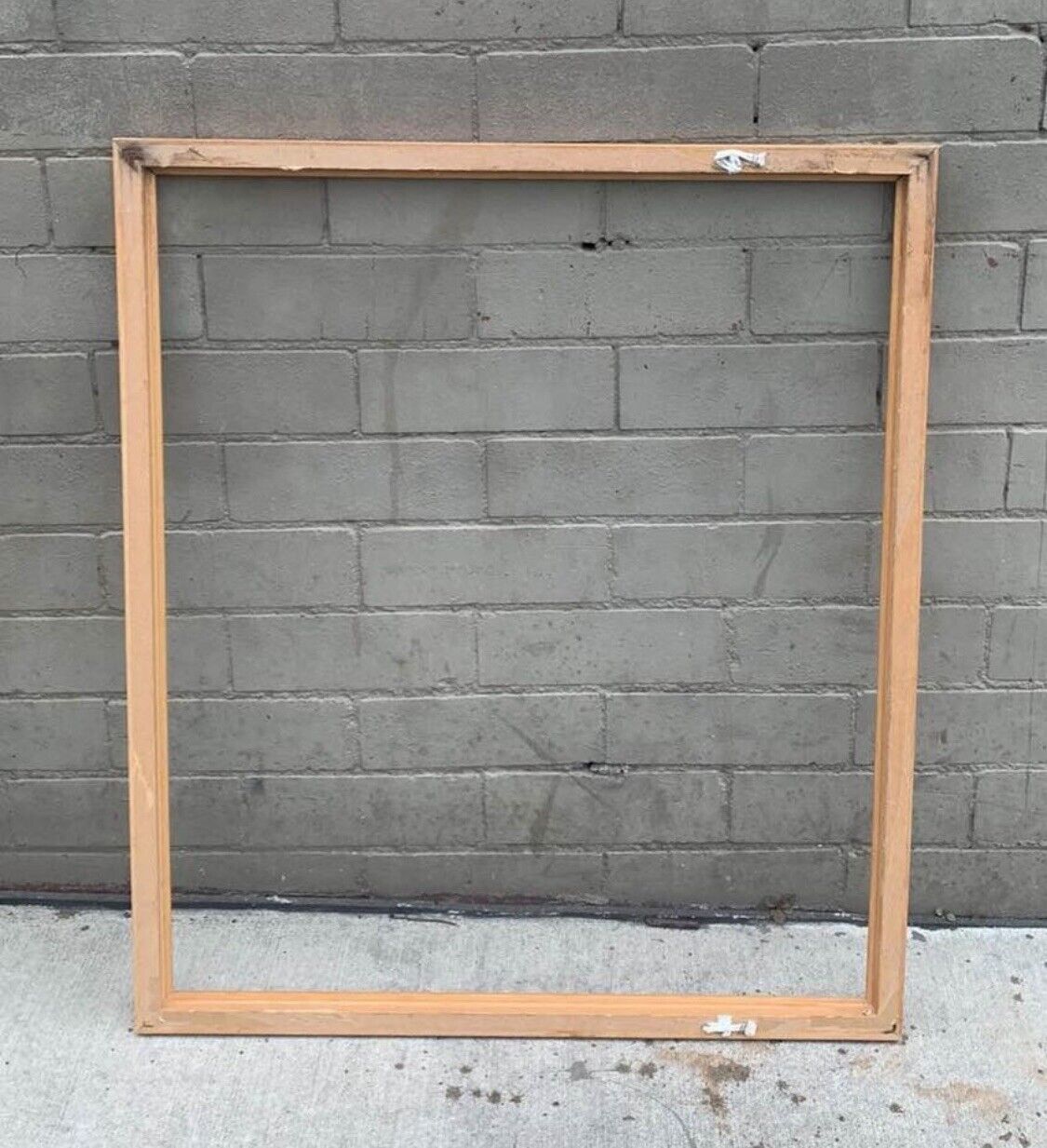 Rustic PICTURE FRAME Grey Painted Reclaimed Timber Paling suit MIRROR 50 x 59cm