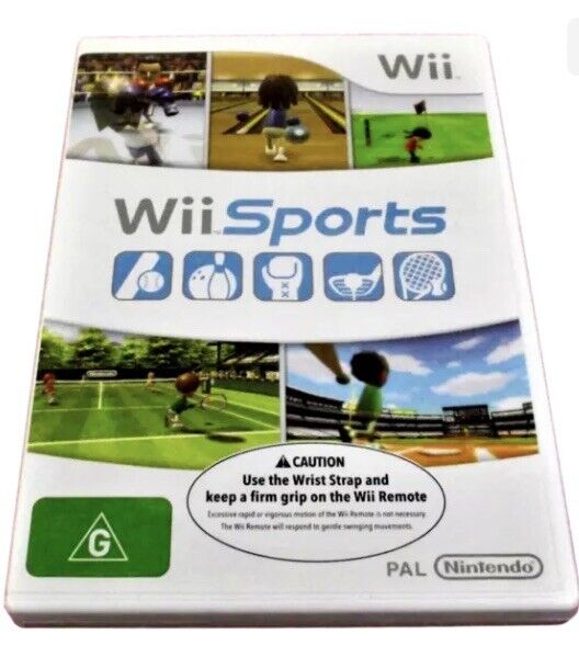 Wii Sports Nintendo Manual Cricket Bowling Baseball Golf Tennis Wii U Compatible