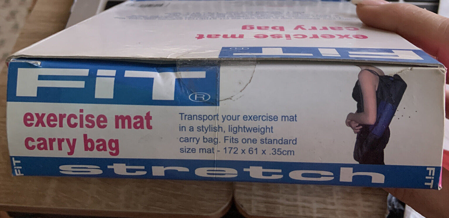 FIT Exercise Mat Carry Bag Fits 172x61.3X5cm Sealed Box Carry BAG ONLY NEW