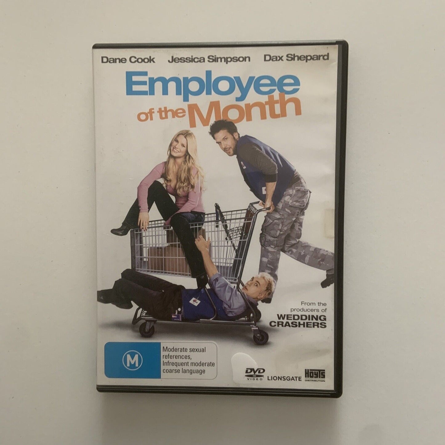DVD Employee of the Month Film 2006 Comedy Dane Cook Jessica Simpson Dax Shepard