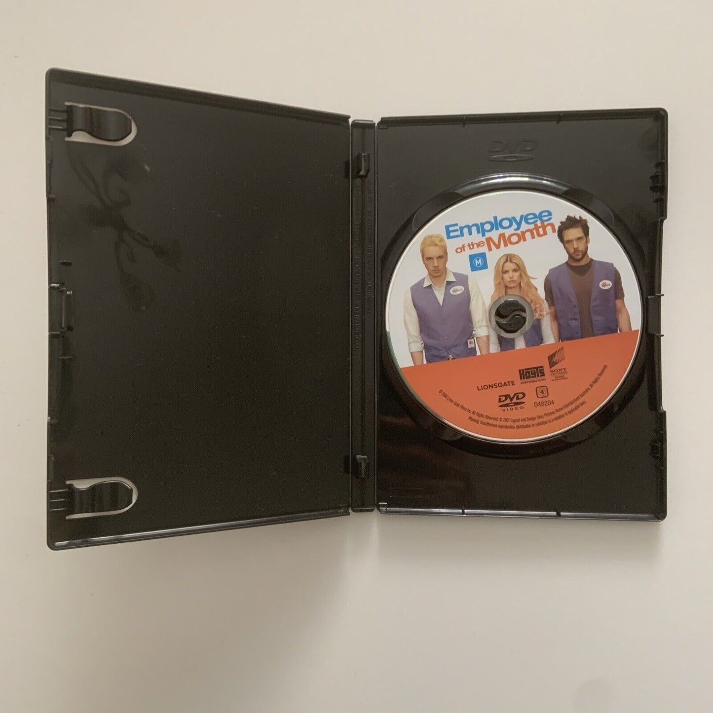 DVD Employee of the Month Film 2006 Comedy Dane Cook Jessica Simpson Dax Shepard
