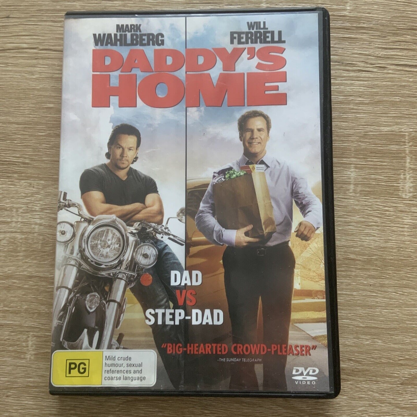 DVD Daddy's Home Family Movie Mark Wahlberg Will Ferrell Dad vs StepDad Comedy