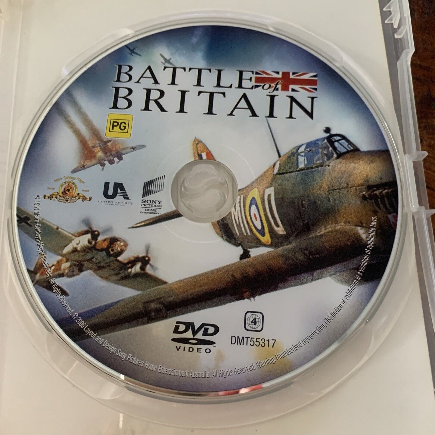 DVD BATTLE OF BRITAIN Film Christopher Plummer Michael Caine Aerial Combat R4