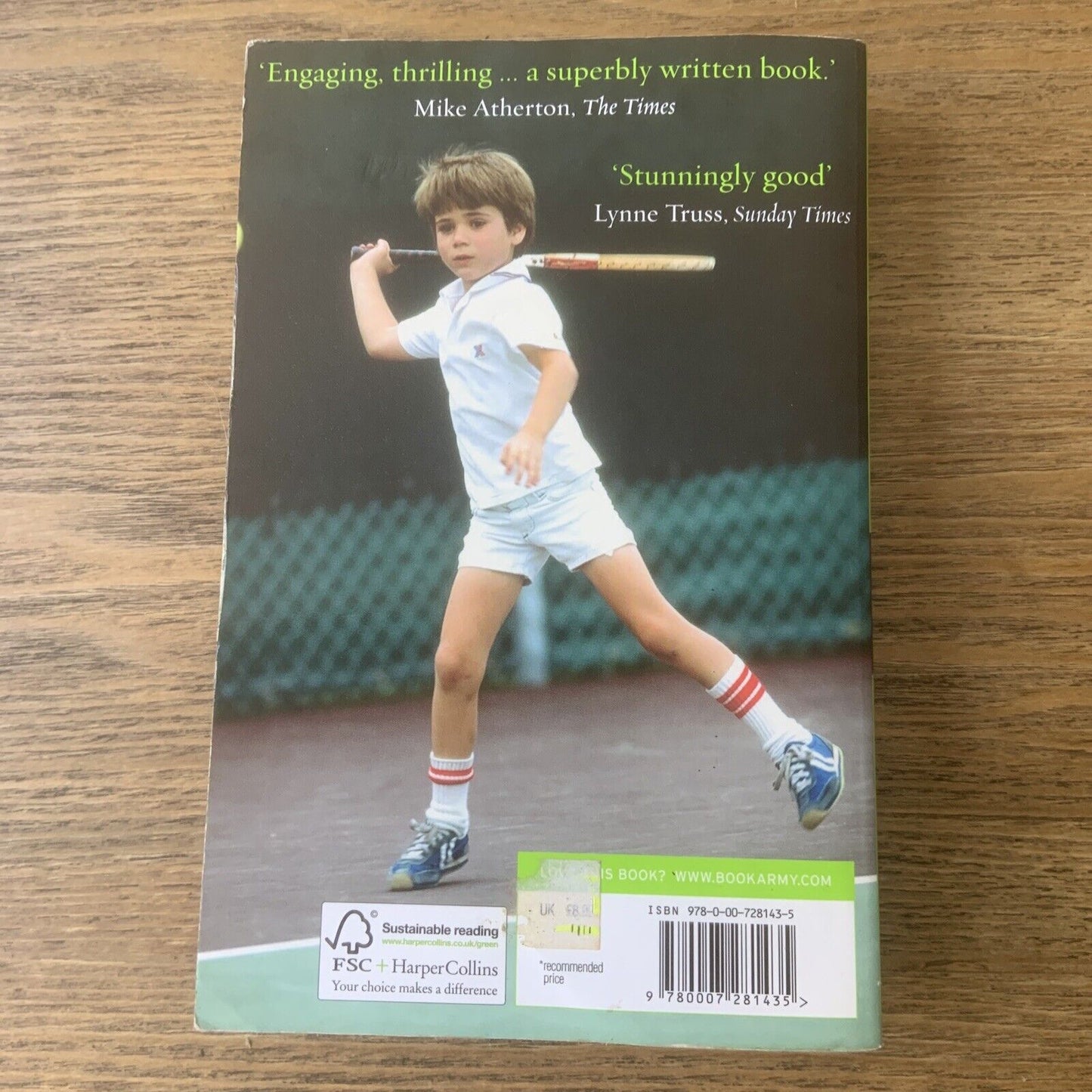 PB Book OPEN Autobiography by Andre Agassi Tennis Champion True Story Sport 2010