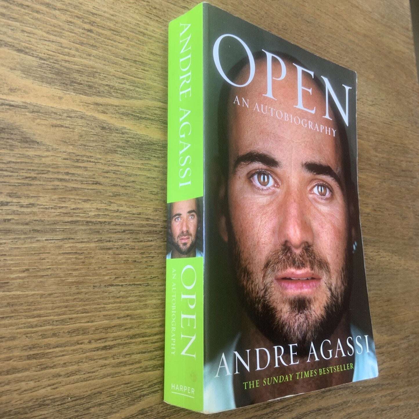 PB Book OPEN Autobiography by Andre Agassi Tennis Champion True Story Sport 2010