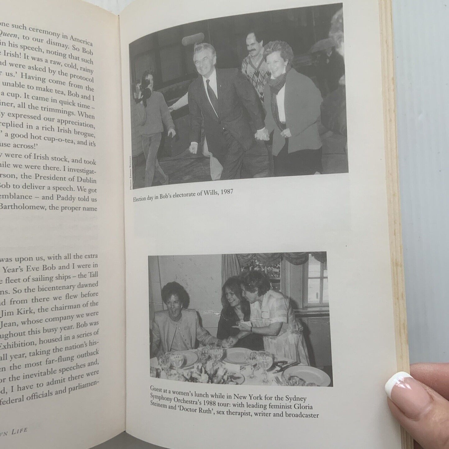 HC Book HAZEL HAWKE My Own Life Autobiography Australian Politics 1992 Bob PM