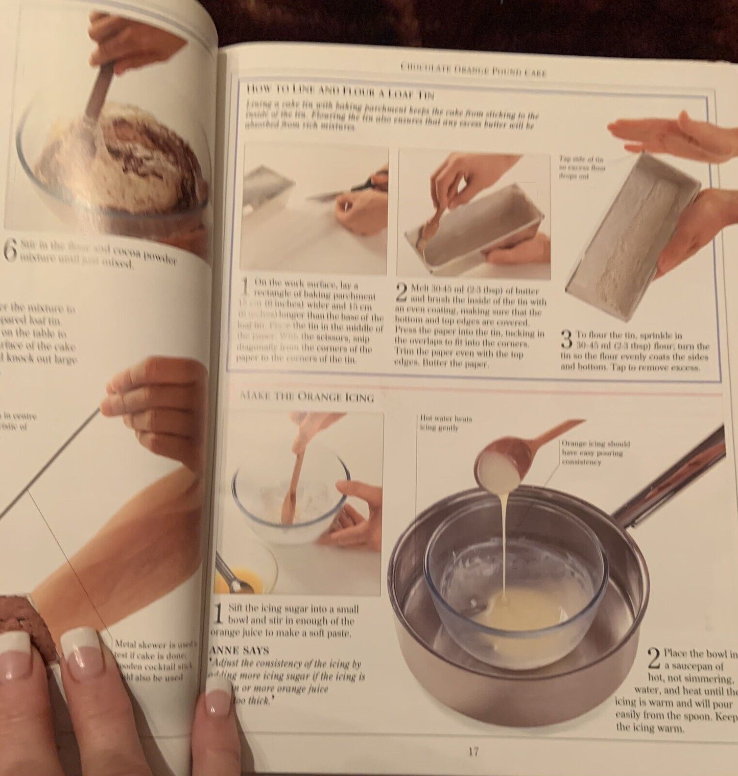 HC LOOK AND COOK Chocolate Desserts by Anne Willan 1993 Step by Step Recipe Book