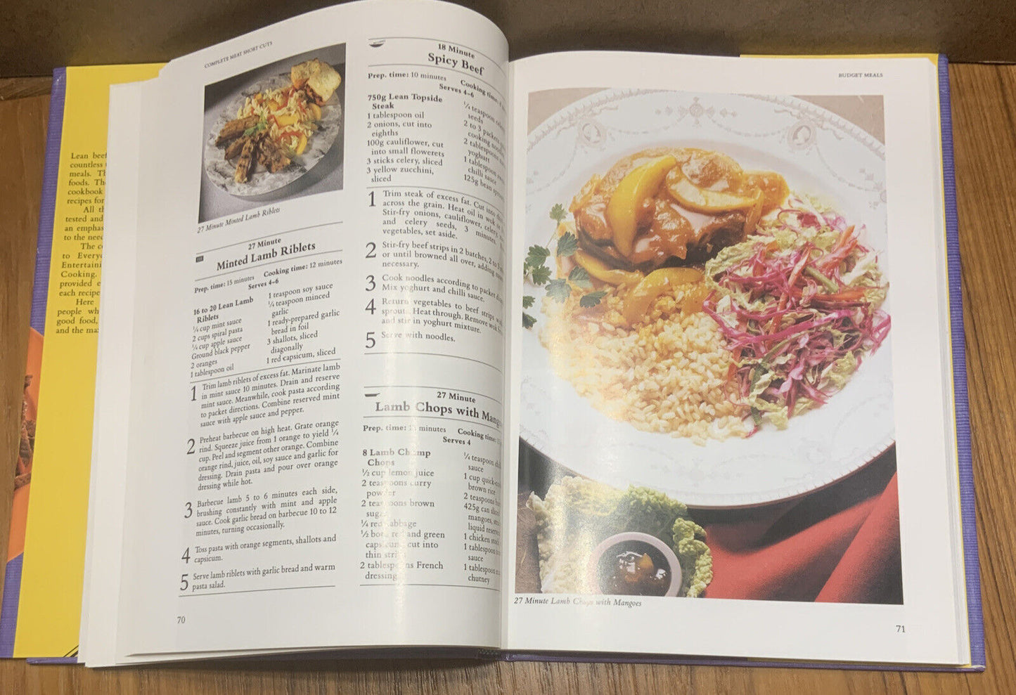 COMPLETE MEAT SHORTCUTS Easy Ways & Fresh Approaches Aust Meat & Livestock Corp
