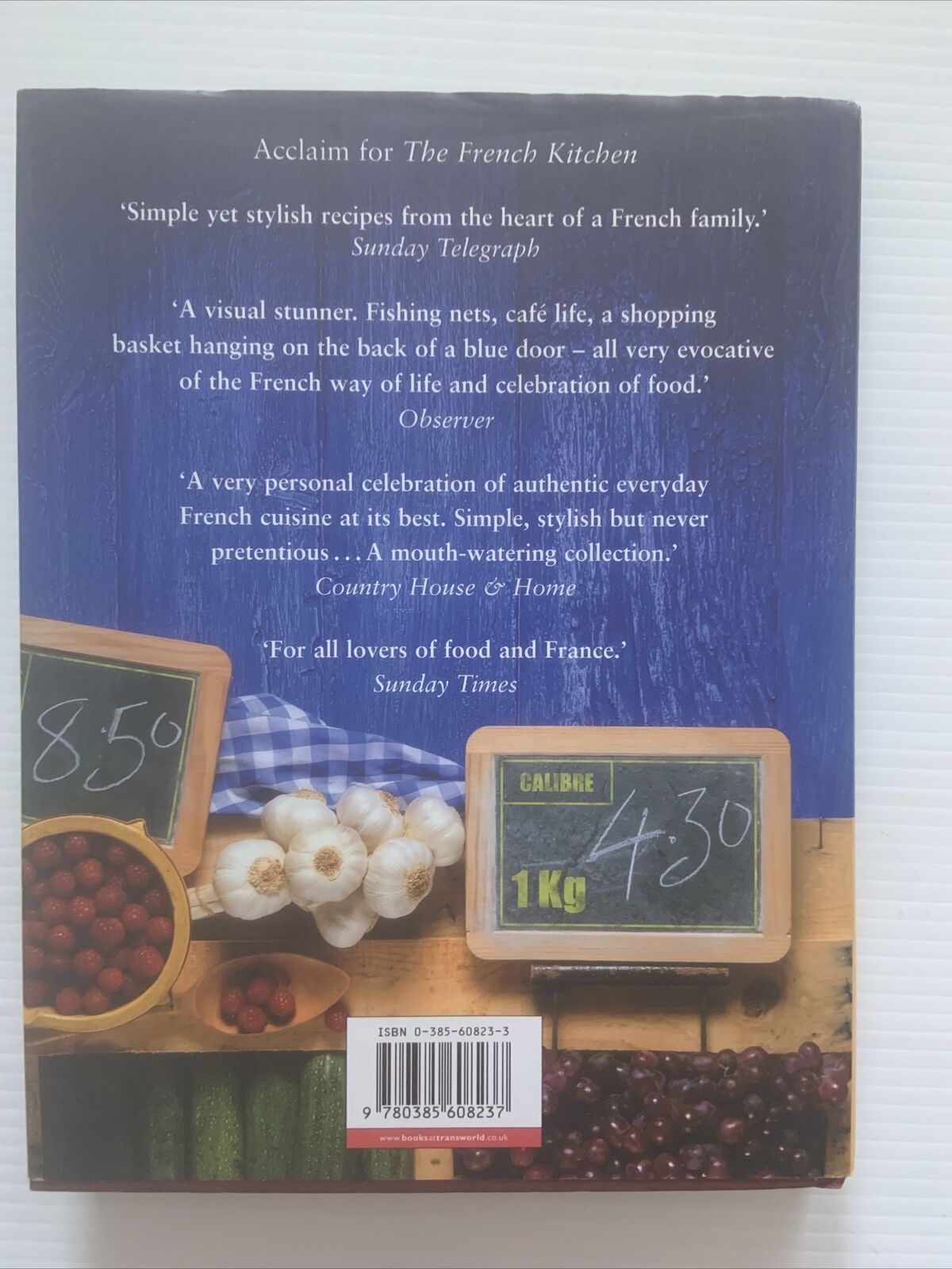 HC Book The FRENCH MARKET Recipes from a French Kitchen Joanne Harris Fran Warde