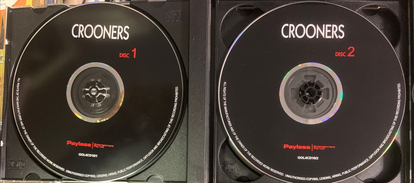 CD CROONERS - 4 Disc Gold PACK Louis Armstrong Sinatra Bennett Martino Music CDs