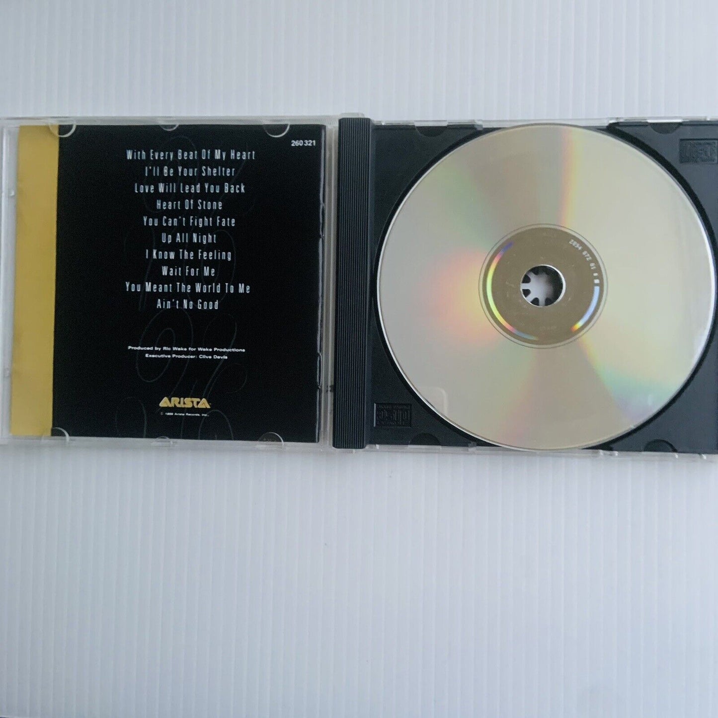 CD Taylor Dayne Can't Fight Fate Pop Music Artista 1989
