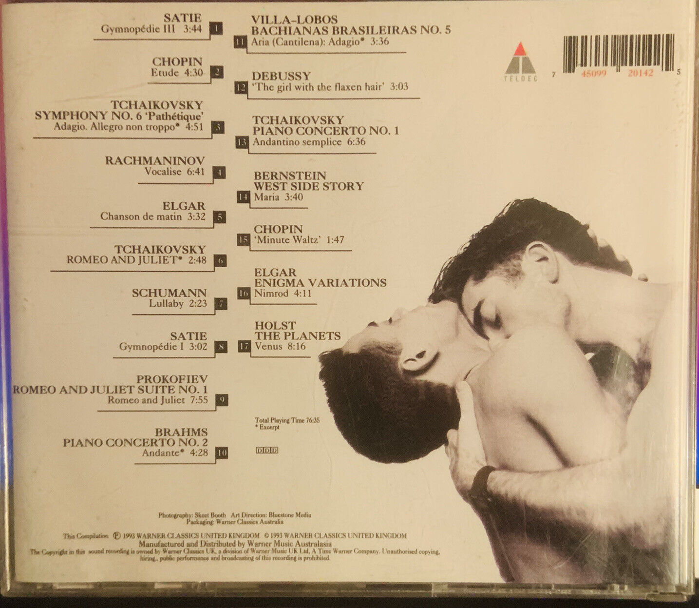 CD Sensual Classics 3 Queer Gay Love Cover 76 Minutes Of Musical Passion Music