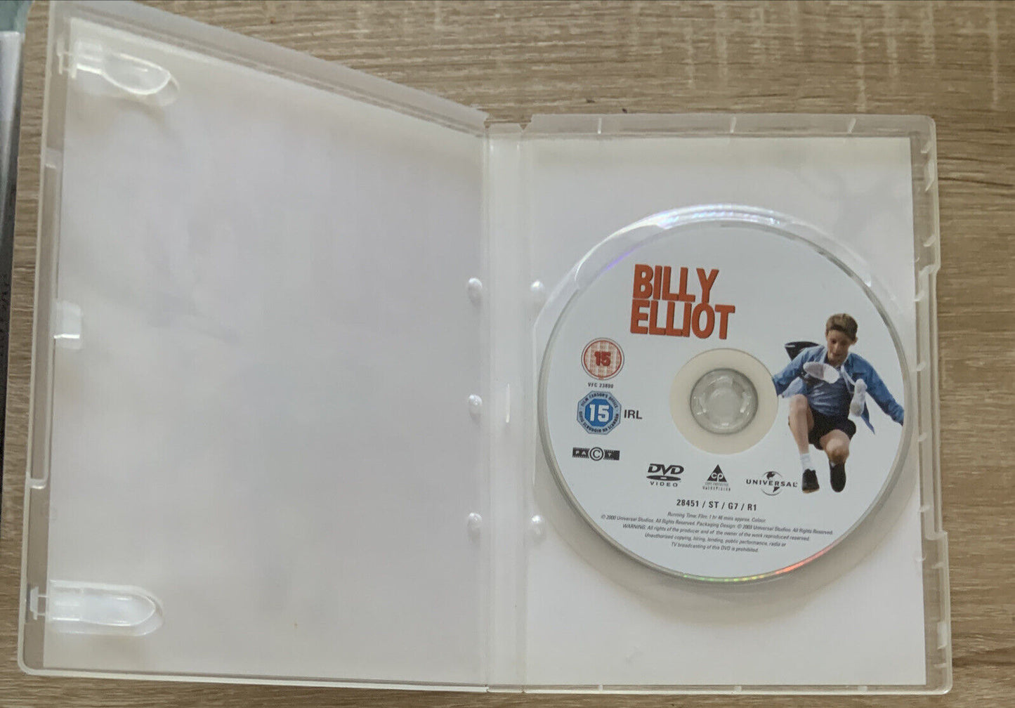 Billy Elliot DVD 2000 British Ballet Boy Movie Drama with Jamie Bell