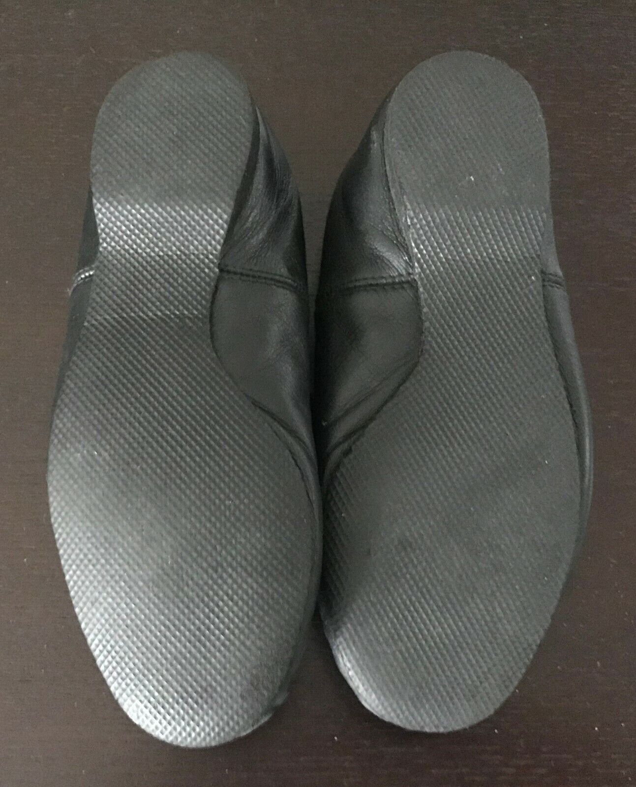 BLOCH Jazz Shoes Kids Lace Up Black Leather Size 3 / 21cm Dance Shoes