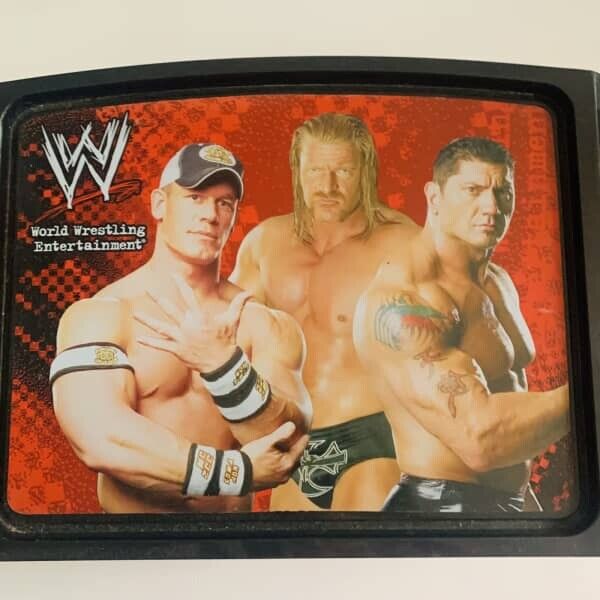 WWE World Wrestling Entertainment PVC Lap table tray craft gaming Laptop Black