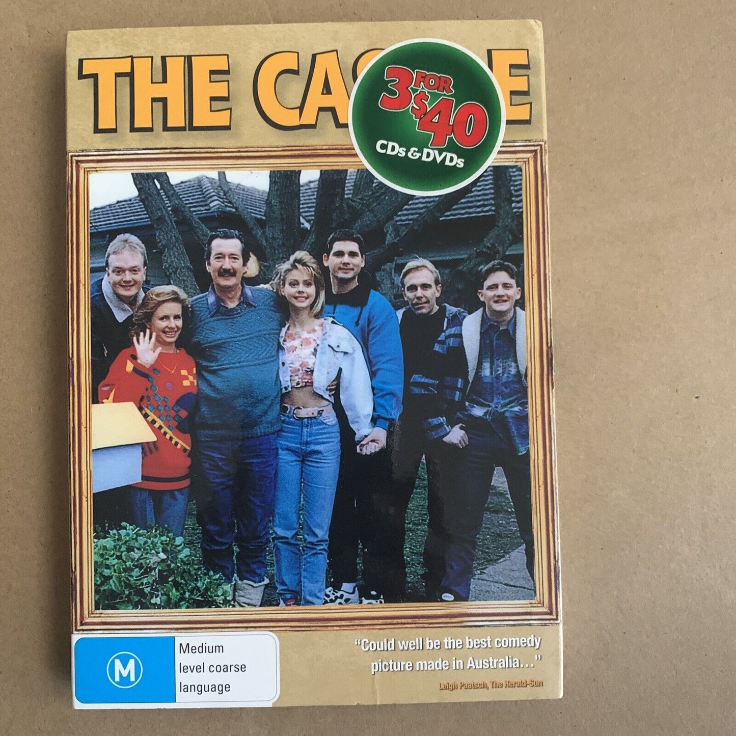 DVD THE CASTLE Movie PAL Australian Cult Classic Comedy Rare Slip Cover NEW