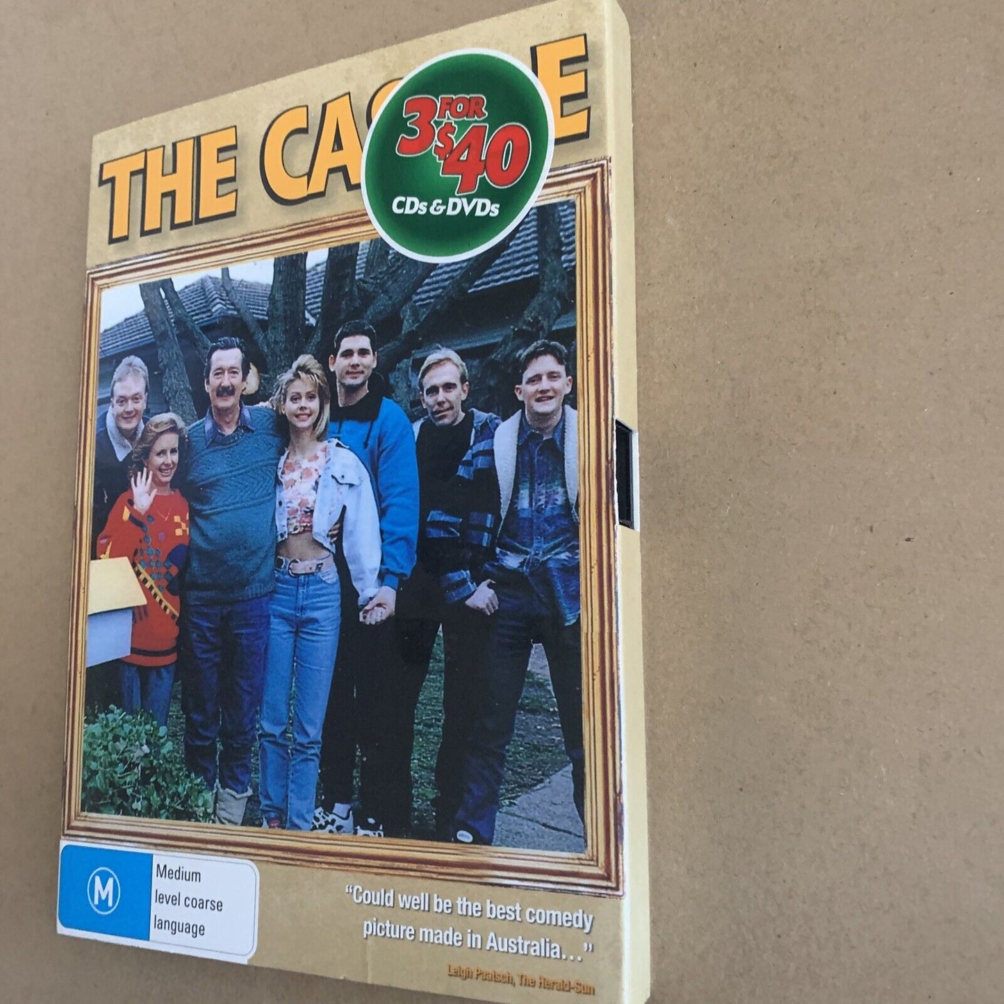 DVD THE CASTLE Movie PAL Australian Cult Classic Comedy Rare Slip Cover NEW