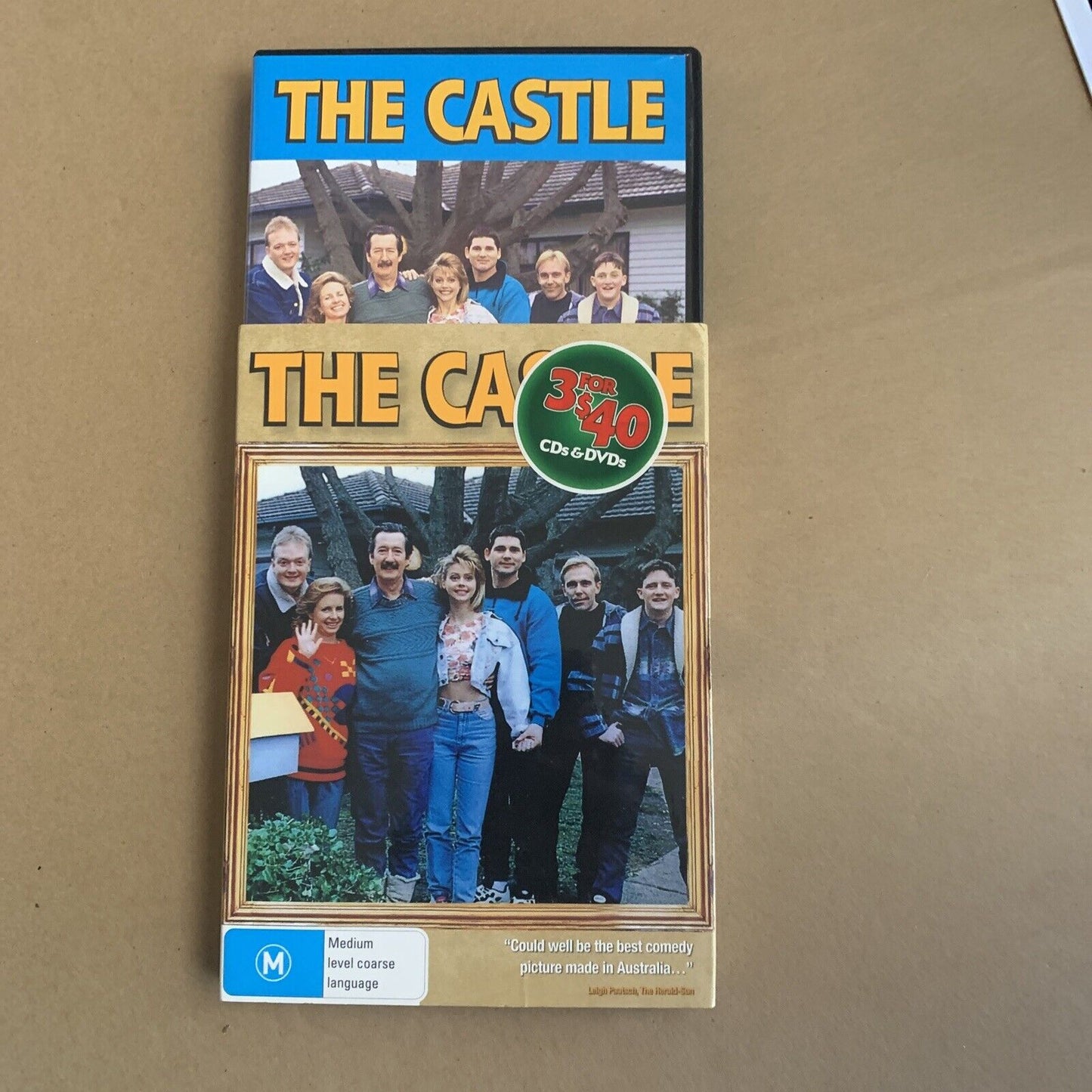 DVD THE CASTLE Movie PAL Australian Cult Classic Comedy Rare Slip Cover NEW