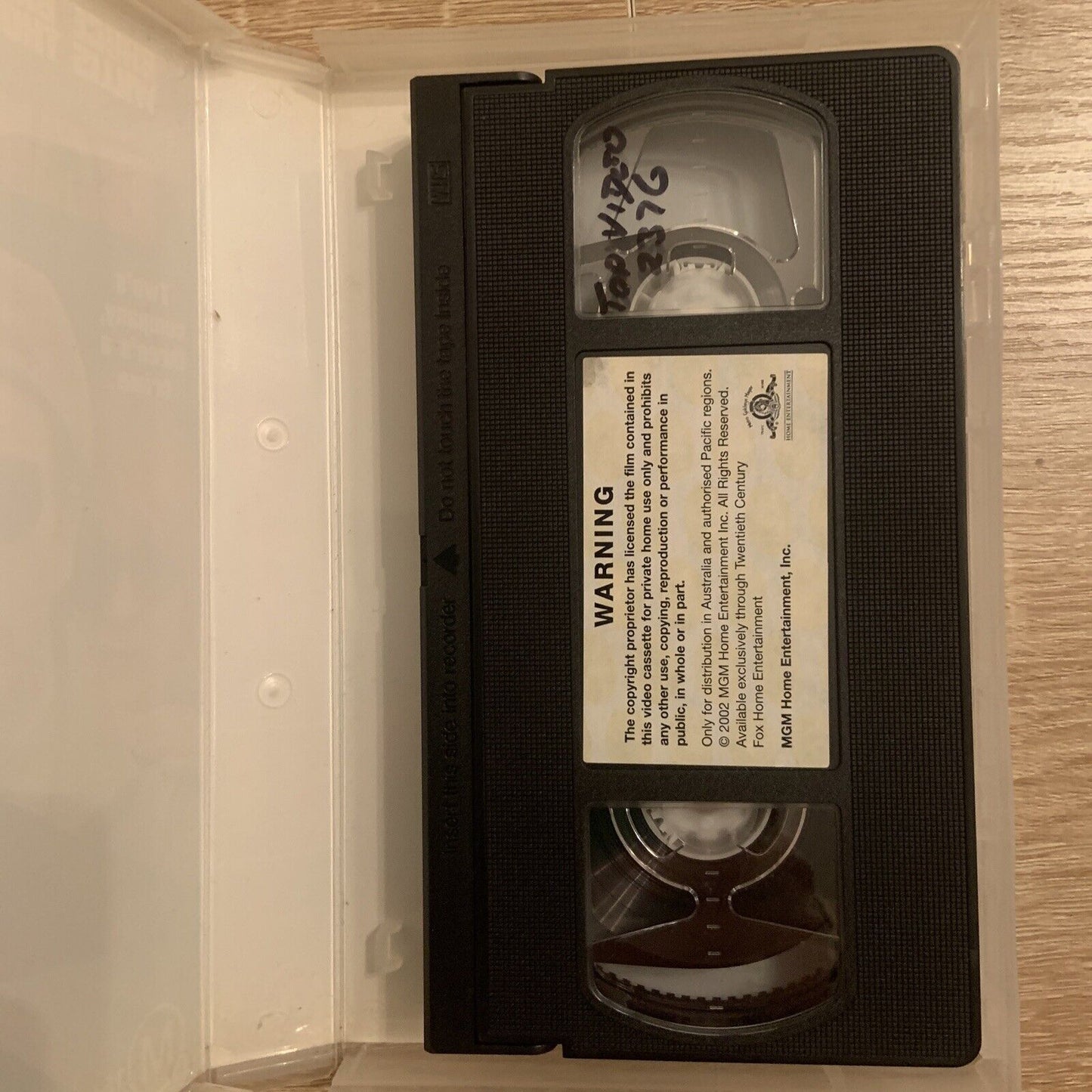 Rare VHS BANDITS Bruce Willis Cate Blanchett Video 2001 Action Comedy Big Box