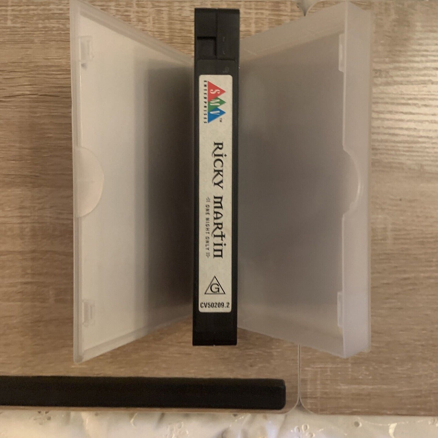 Rare VHS RICKY MARTIN ONE NIGHT ONLY Music Entertainer Concert Video Tape