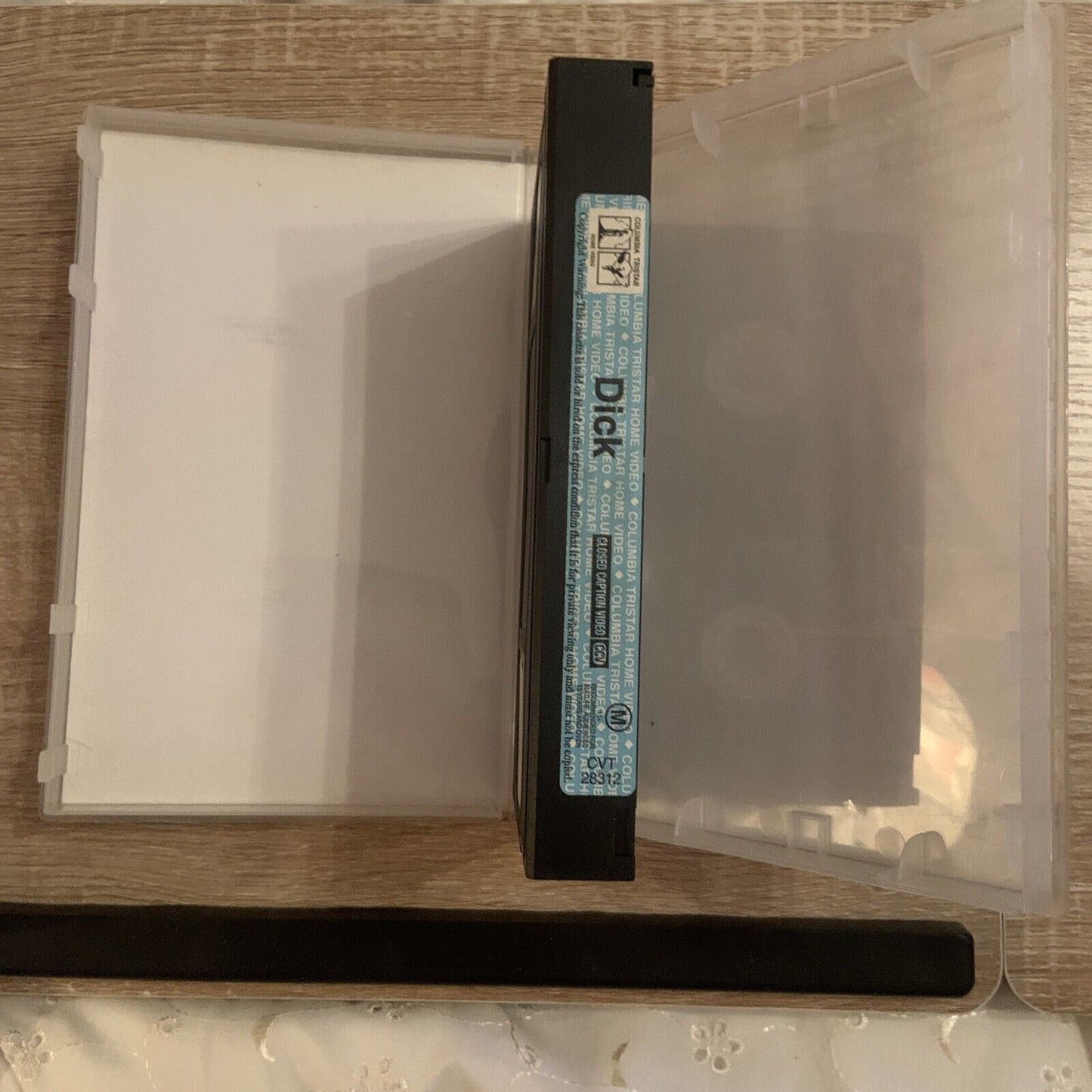 VHS DICK Kirsten Dunst Michelle Williams Romantic Comedy 2000 Video Tape Rare