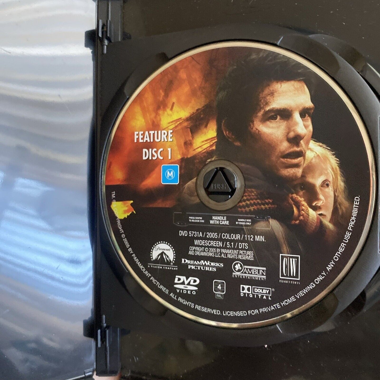 DVD War Of The Worlds Platinum Collection 2 Disc M R4 2005 Paramount Tom Cruise