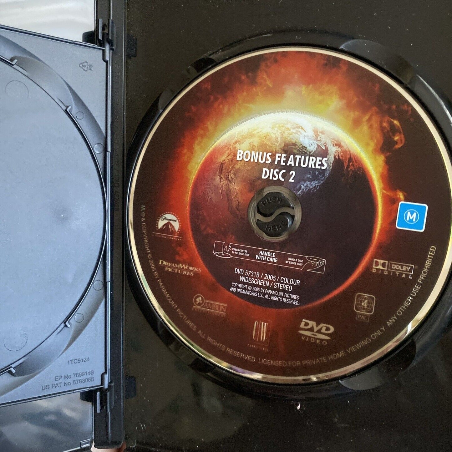 DVD War Of The Worlds Platinum Collection 2 Disc M R4 2005 Paramount Tom Cruise