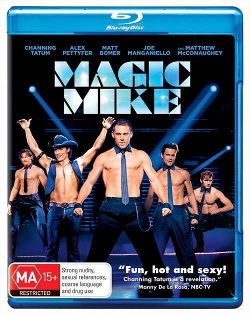 Blu-Ray MAGIC MIKE + Digital Ultraviolet 2012 Sealed Fun Hot Sexy Movie MA15 NEW