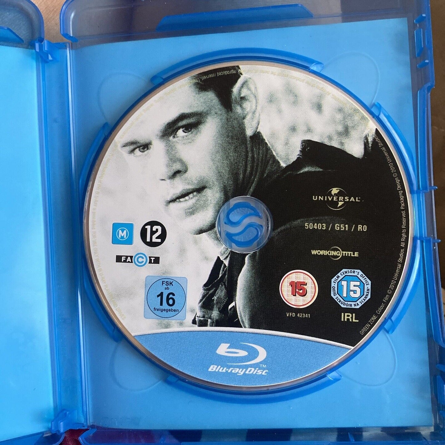 Blu-Ray GREEN ZONE 2010 Region A B C Matt Damon Jason Isaacs Greg Kinnear Action
