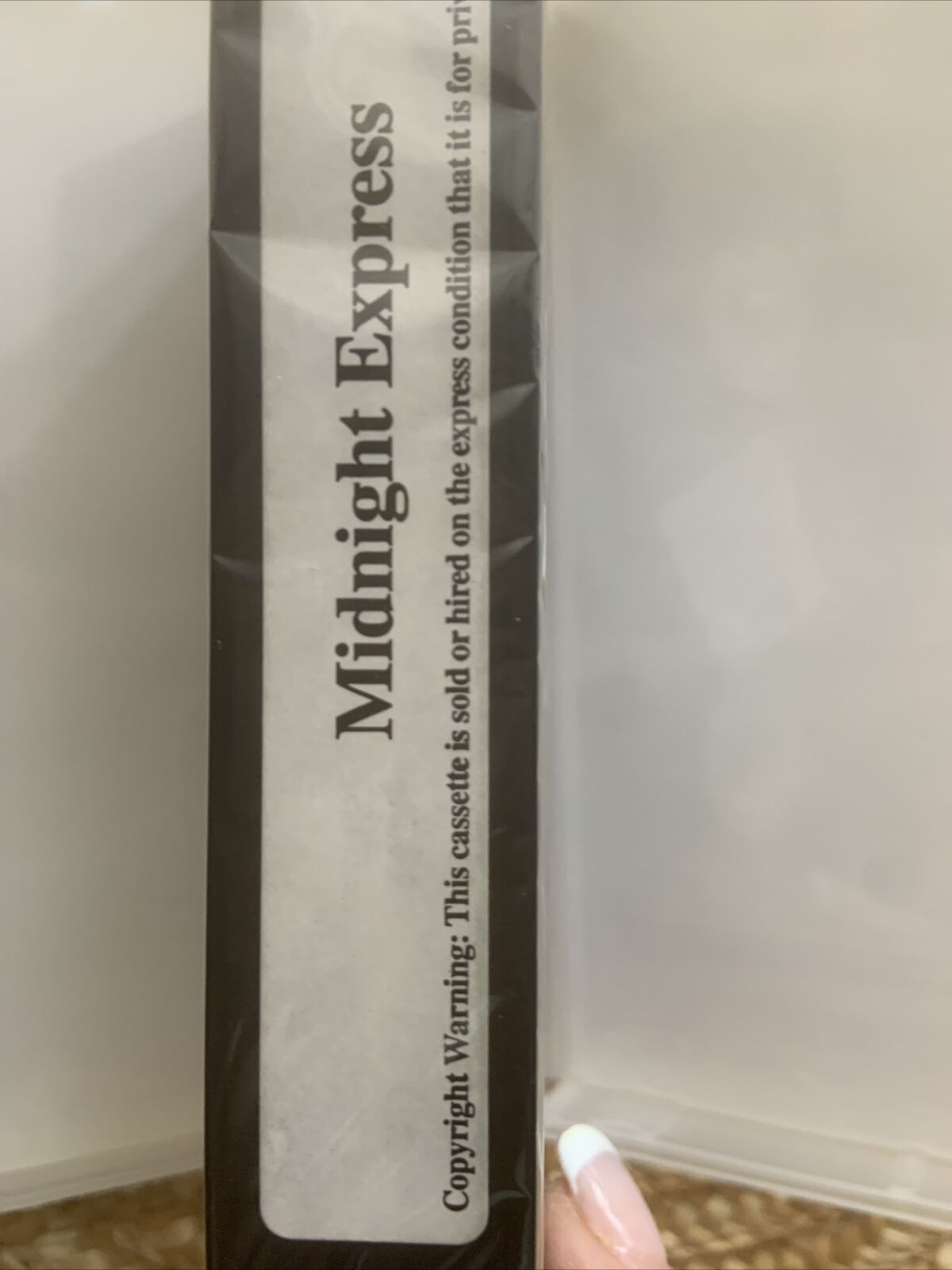 VHS R18+ MIDNIGHT EXPRESS Australia 1999 Alan Parker Video Tape Sealed NEW