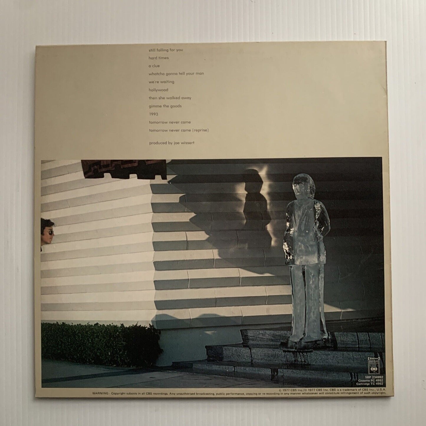 Vinyl LP Boz Scaggs DOWN TWO THEN LEFT Music Album Record 11 TRACKS 1977