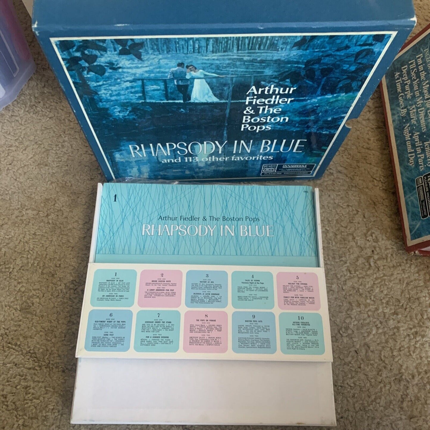 Vinyl LP Box Set Readers Digest Arthur Fiedler The Boston Pops Rhapsody in Blue
