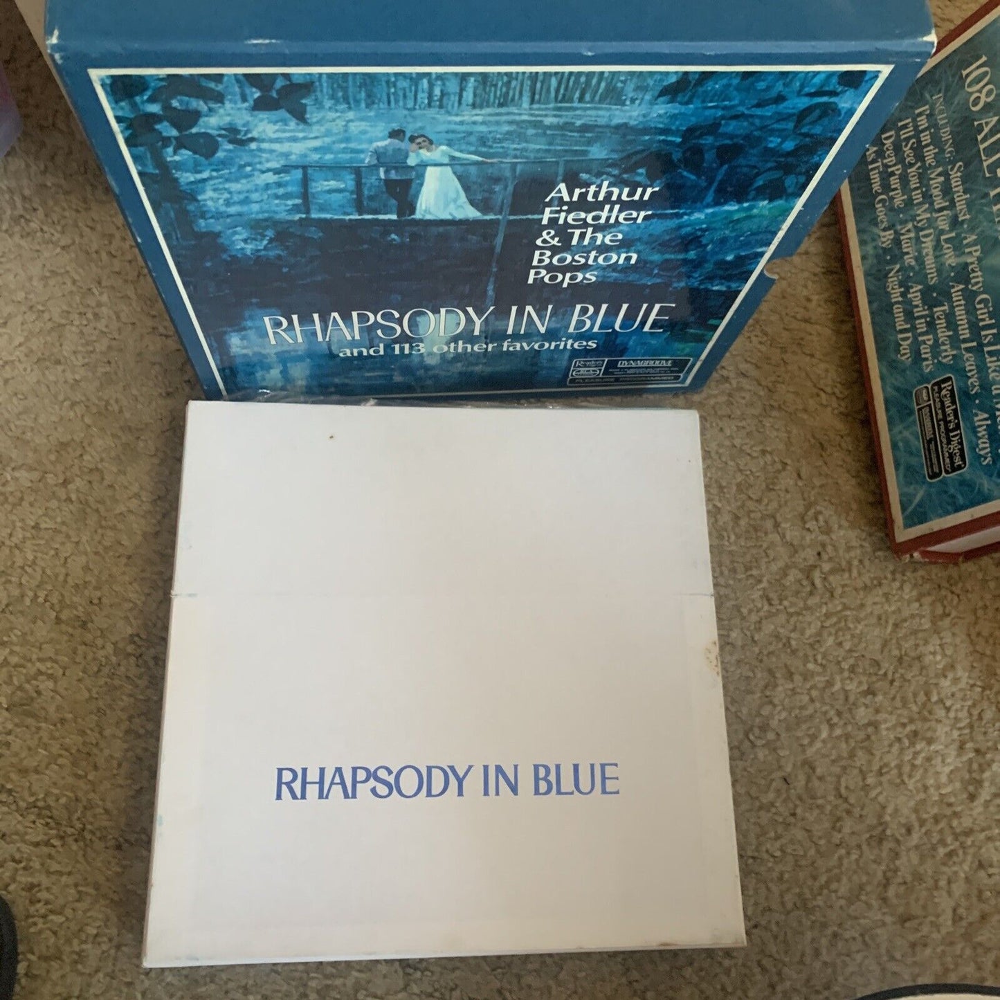Vinyl LP Box Set Readers Digest Arthur Fiedler The Boston Pops Rhapsody in Blue