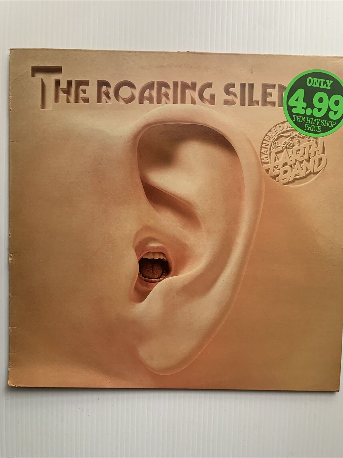 Vinyl LP MANFRED MANN'S EARTH BAND The Roaring Silence Bronze Records 1976