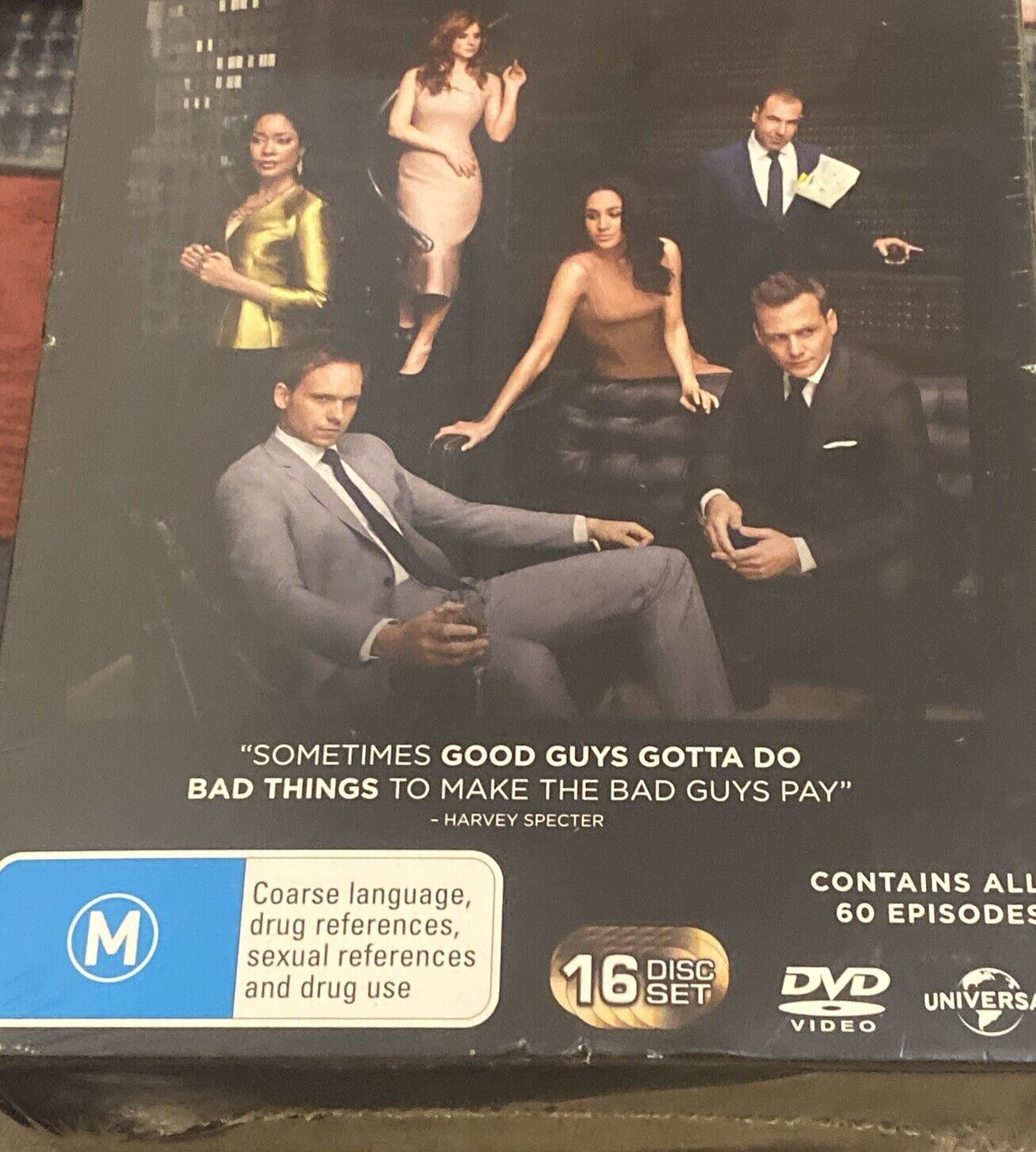 DVD SUITS Season 1 - 4 Boxset 2015 Megan Markle 60 Ep Sealed NEW TV Series