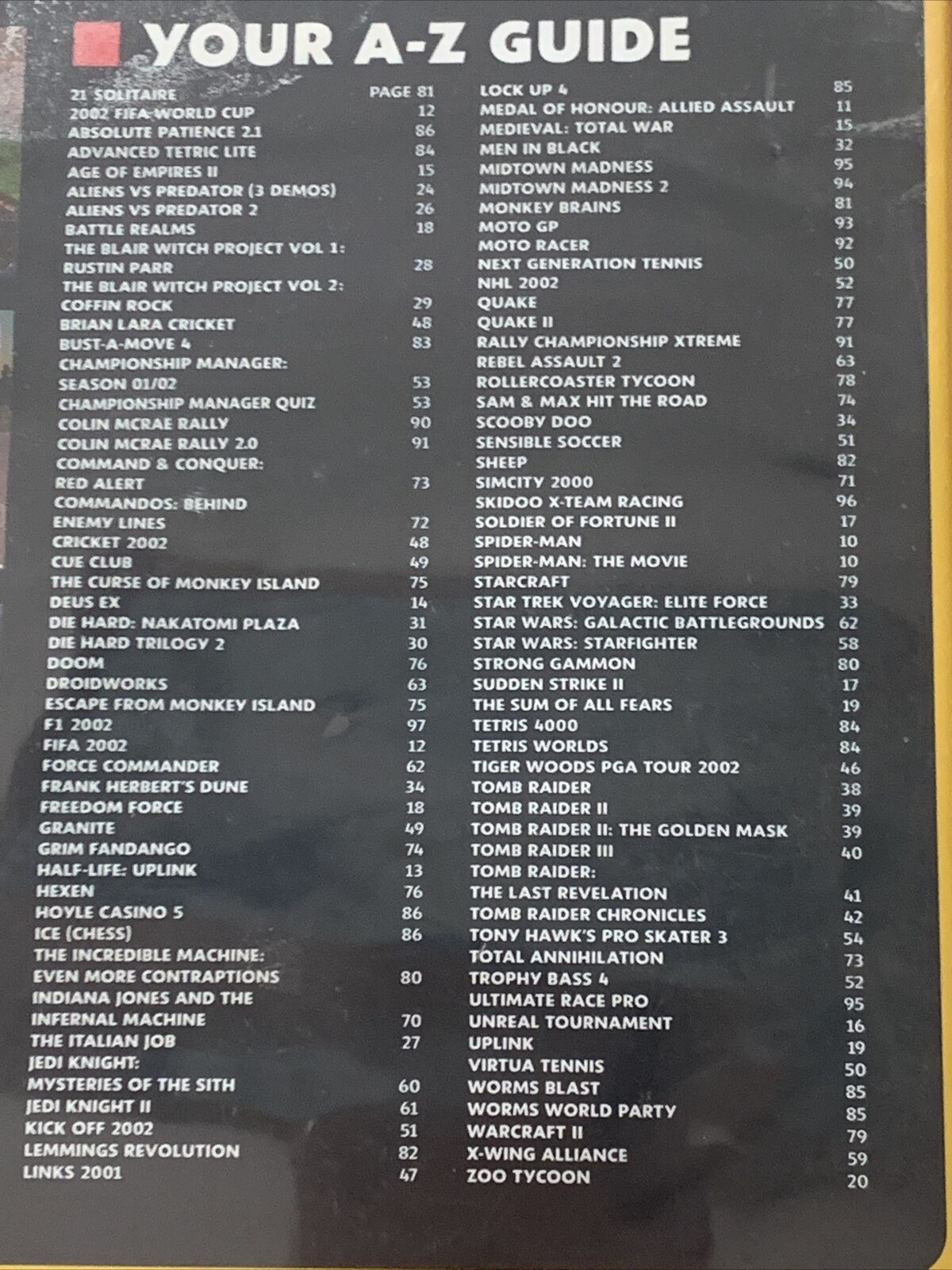 PC DVD ROM 101 PC Games Vol 1 Future Publishing 2002 Best Game Demos Ever Made