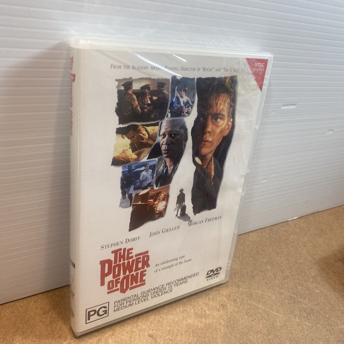 DVD THE POWER OF ONE Morgan Freeman Stephen Dorff 1992 Classic Movie Sealed NEW