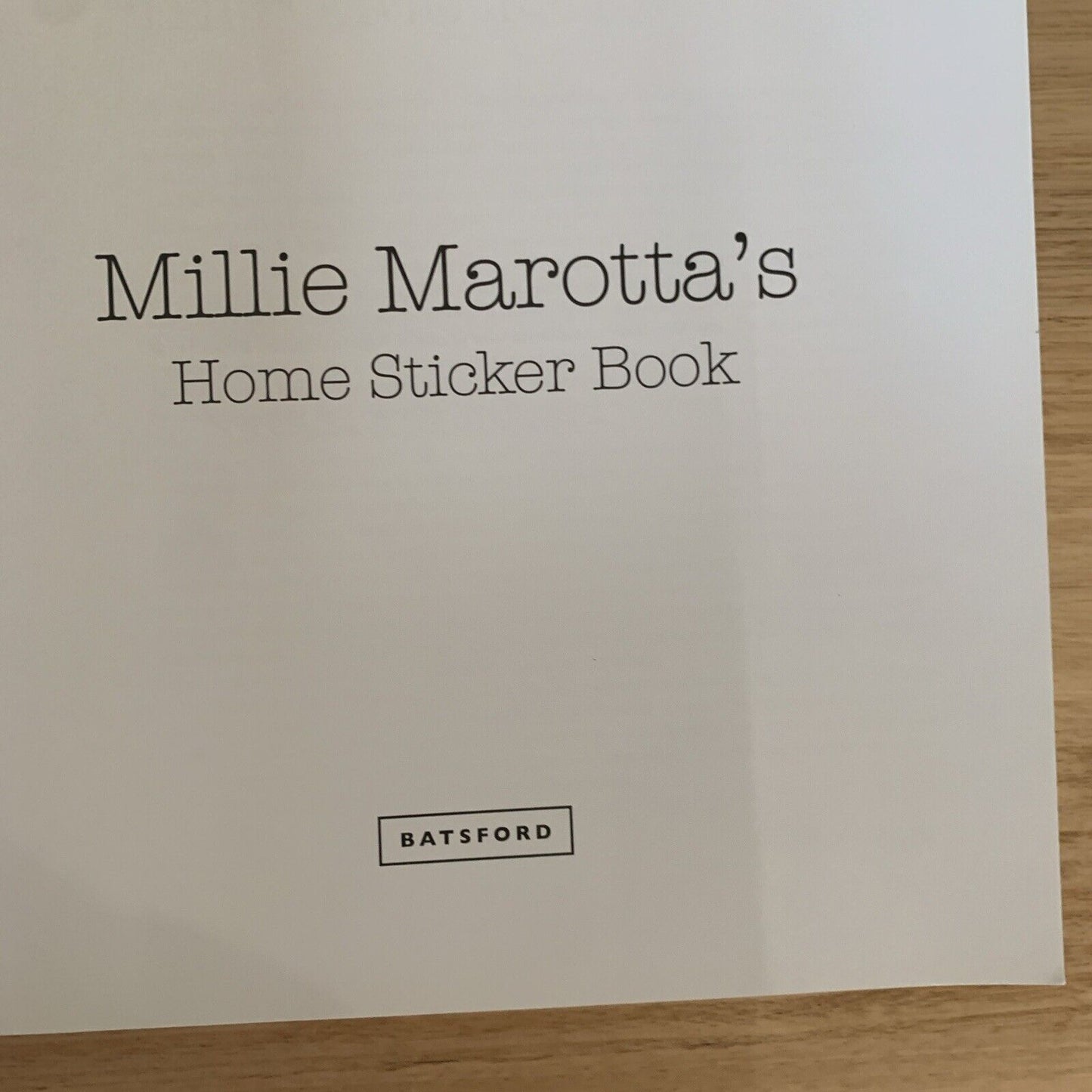 Millie Marottas Home STICKER BOOK over 75 Stickers Decals for Wall & Home PB