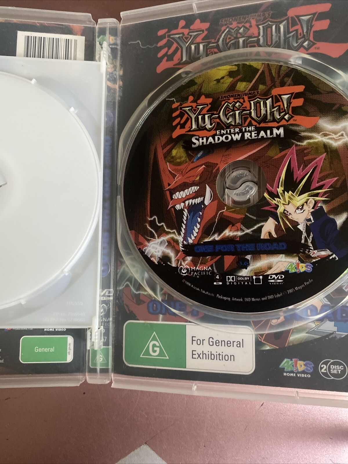 DVD Anime Yu-Gi-Oh Enter the Shadow Realm The Final Face Off Yu Gi Oh YuGiOh 3.5